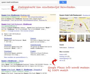 Zoekscherm online marketing